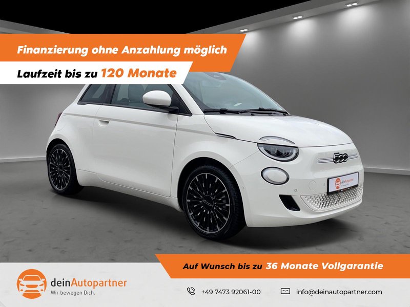 Fiat 500e Icon Navi Pano DAB Keyl. 42kWh 17 Zoll