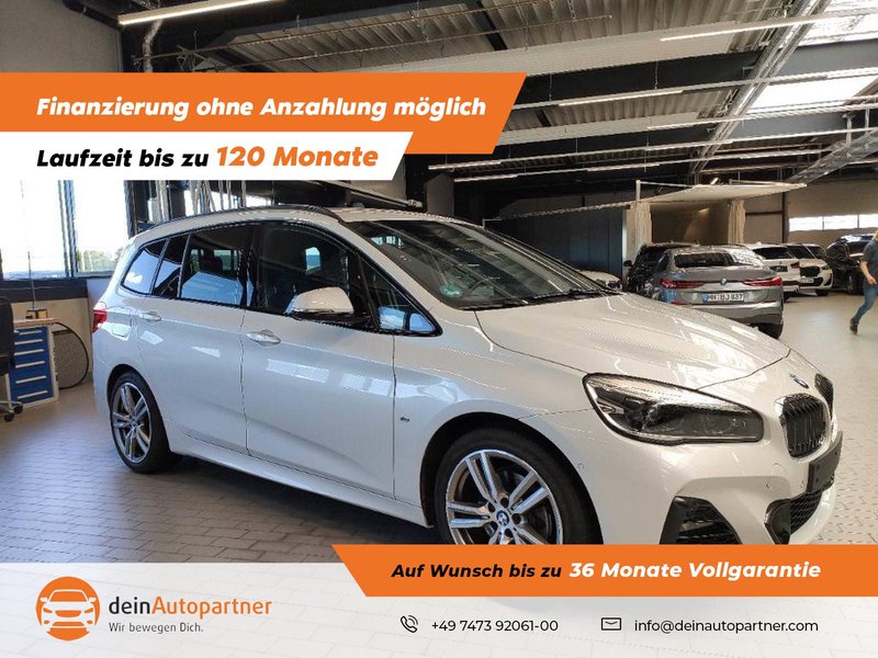 BMW 218i GT M Sport 7 Sitzer Leder AHK Rfk Navi