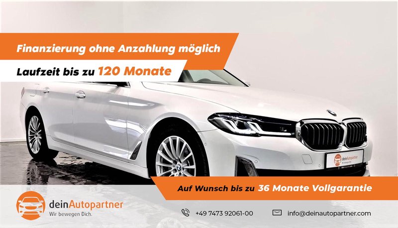 BMW 520i Tour. Luxury Line HuD Laserl. Rfk Navi Pano