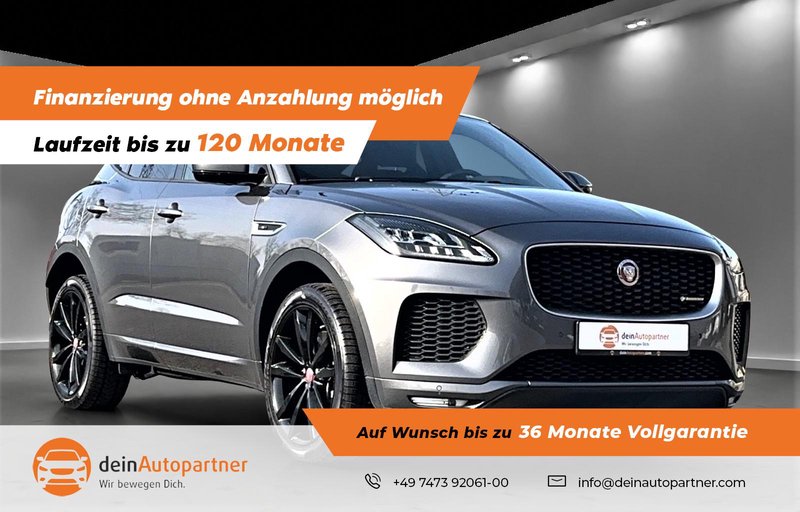 Jaguar E-Pace P250 R-Dynamic AWD HuD Leder Navi Rfk PDC