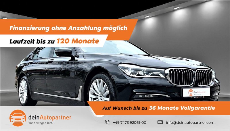 BMW 740i Limo Leder Navi Rfk HuD Laser Pano H&K