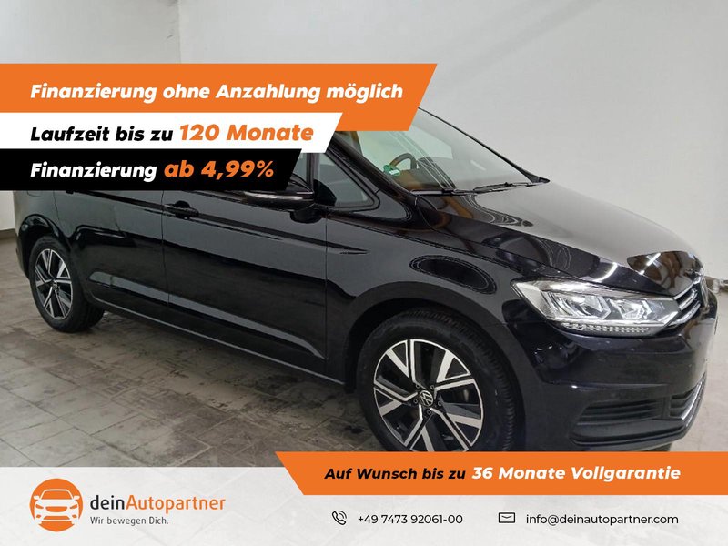 Volkswagen Touran 1.5TSI 7 Sitzer DSG LED/AHK/STHZ/LANE/SIDE/RFK