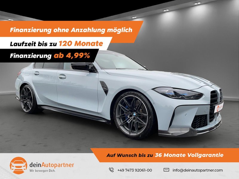 BMW M3 M Schalensitze Carbon/LED/LIVE COCKPIT/M Driver's Package