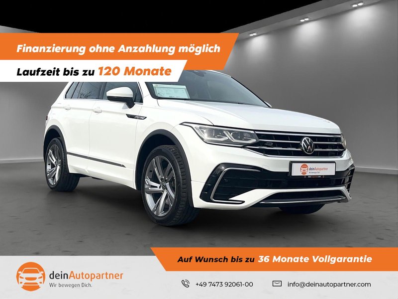 Volkswagen Tiguan 2.0 TDI R Line 4M Leder Navi AHK ACC Matrix