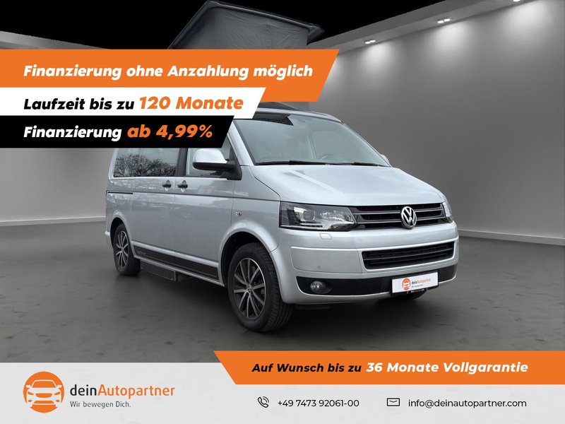 Volkswagen T5 California  2,0 TDI Beach Aufstelldach/STANDHZ/AHK/Kasettenlift K90