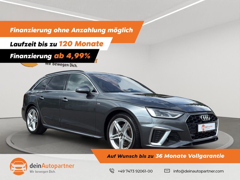Audi A4 Avant 35 TFSI S line LED/LEDER/AHK/PANO/VIRTUAL COCKPIT