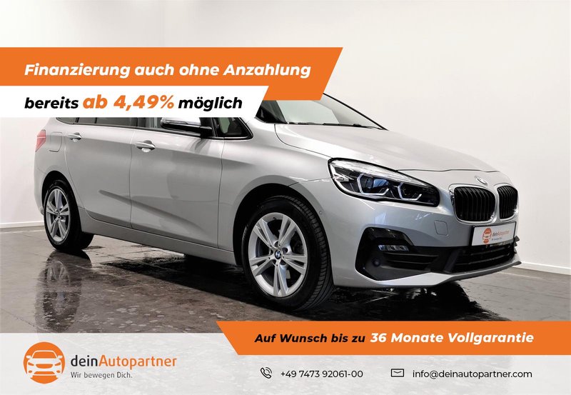 BMW 216i GT Navi LED PDC Rfk Busin.Pak.