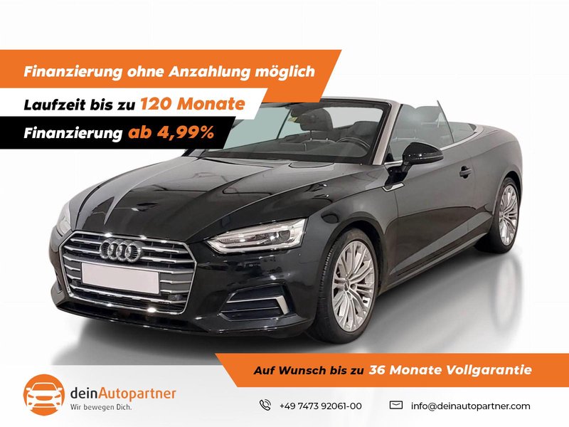 Audi A5 Cabriolet 40 TFSI sport/VIRTUAL/LED/SHZ/DRIVE SELECT/18"