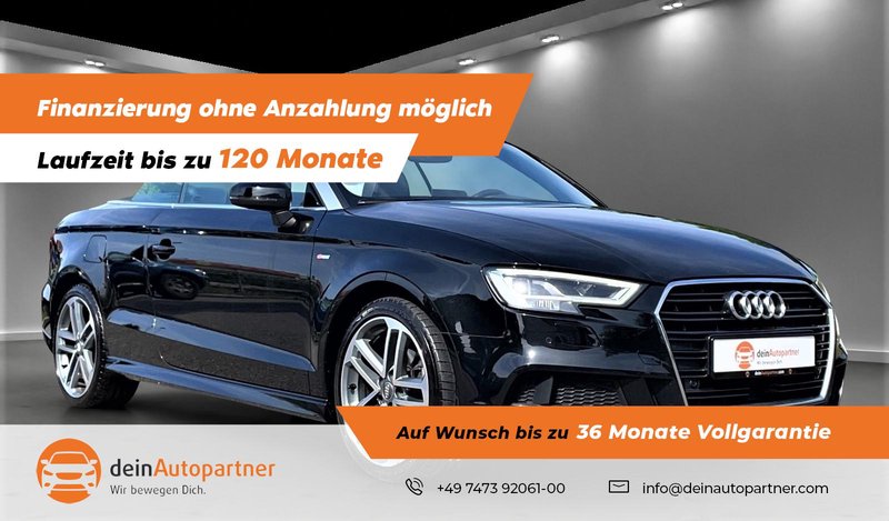 Audi A3 Cabrio 1.5 TFSI S Line pl. B&O ACC LED