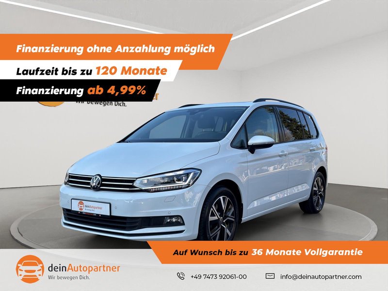 Volkswagen Touran Comf. 7 SITZE/EASY OPPEN/NAVI/AHK/RFK/PANO/DAB