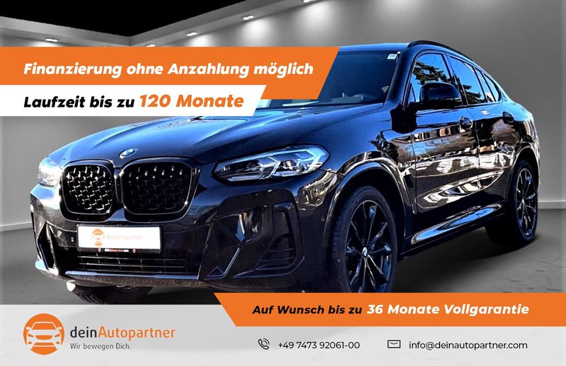 BMW X4 xDrive30d M Sport Leder Navi AHK Pano Dr.Ass.