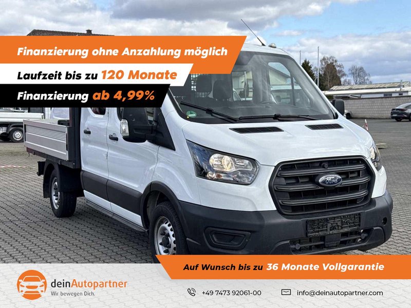 Ford Transit Pritsche 310 L2 Doppelkabine 7 Sitzer/Klima/AHK/DAB