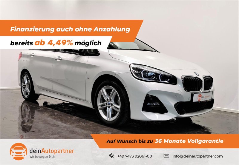 BMW 218 Gran Tourer i GT M Sport 7 Sitze Navi Leder LED AHK Hifi
