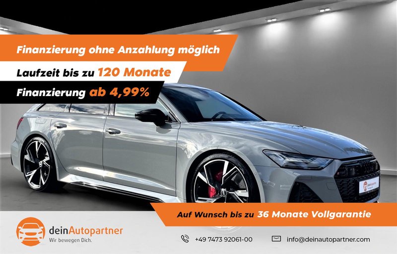 Audi RS 6 Avant 4.0 TFSI quattro MATRIX LED/ HUD/PANO/B&O/