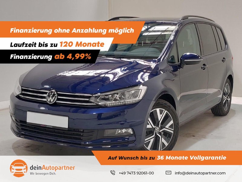 Volkswagen Touran Comf. EASY OPEN LED/PANO/STHZ/ACC/LANE/SIDE/RFK/VIRTUAL COCKPIT