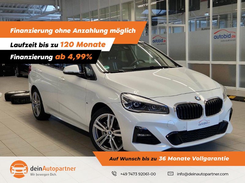 BMW 218 d GT xDrive M Sport 7 Sitze/AHK/LED/NAVI/LEDER
