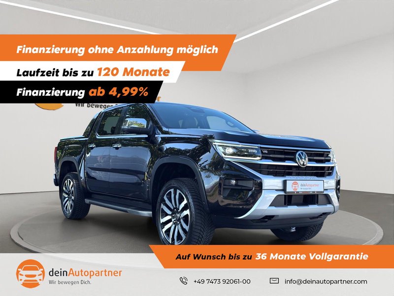Volkswagen Amarok 3.0TDI Aventura Doka 4Motion LED/LEDER/AHK/ACC/LANE/SIDE