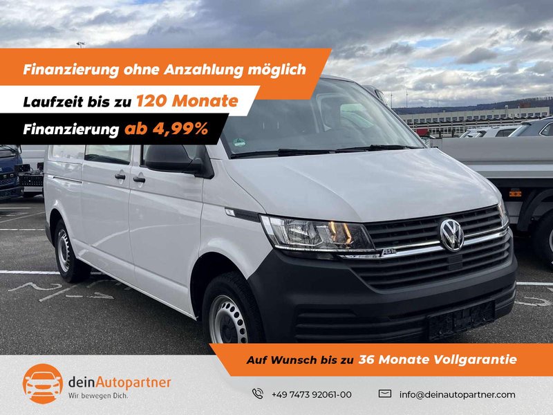 Volkswagen T6.1 Transporter Kasten Double Grid KLIMA/PDC/DAB/AHK