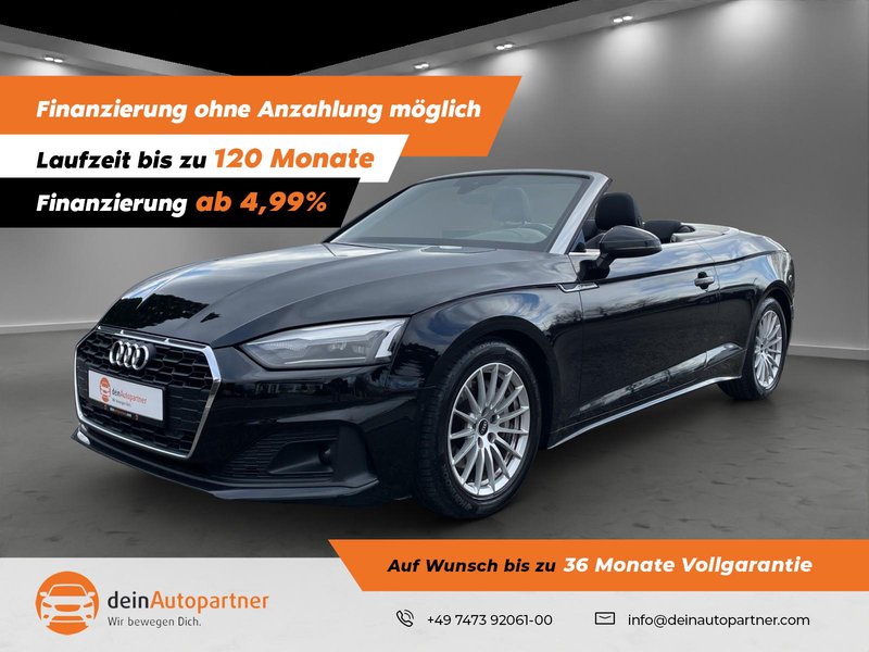 Audi A5 Cabriolet 40 TFSI NAVI/LED/LEDER/RFK/KEYLESS/SHZ/PDC