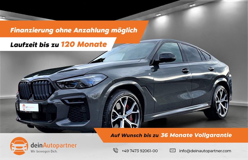 BMW X6 xDrive40d M Sport Leder Pano HuD Laser AHK Luft