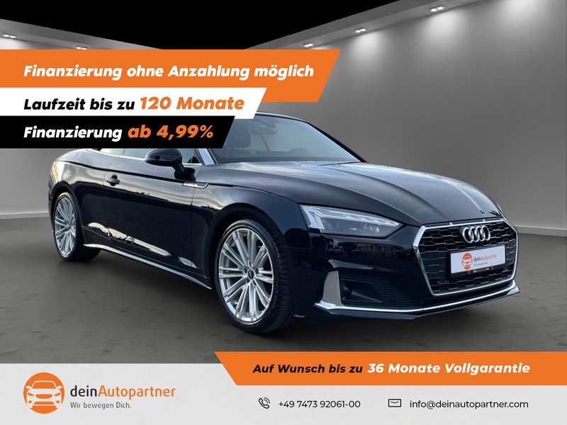Audi A5 Cabriolet 35 TFSI S Line LED/LEDER/RFK/NAVI MMI PLUS