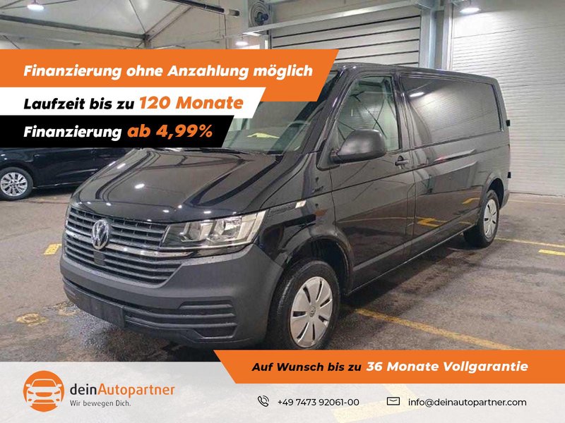 Volkswagen T6.1 Transporter 2,0 TDI Kasten lang FlügelTüren/NAVI/KLIMA