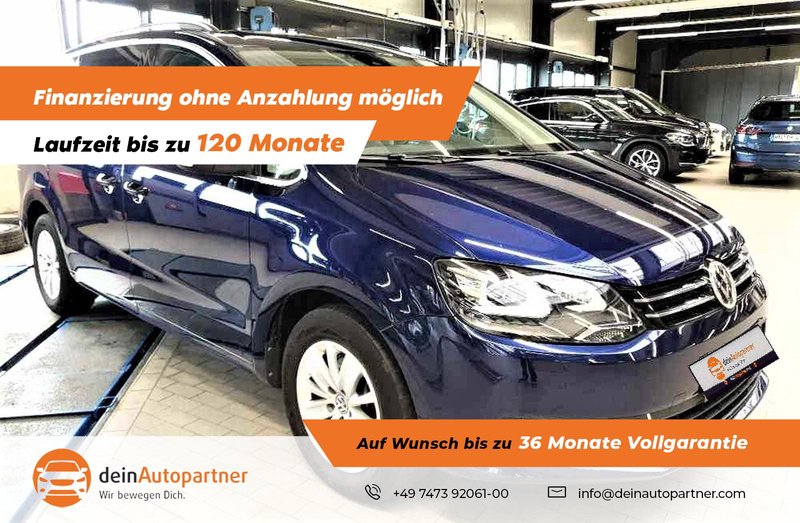 Volkswagen Sharan 1.4 TSI BMT DSG Comfortline  7 Sitzer Standhzg. Pano ACC AHK