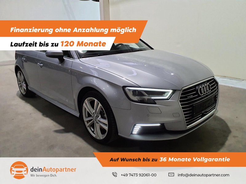 Audi A3 Sportback 40 e-tron S Line Leder MMI AHK Rfk ACC