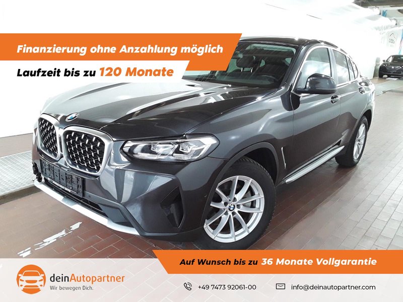 BMW X4 xDrive20d M.Hybr. Leder Navi AHK DAB LED