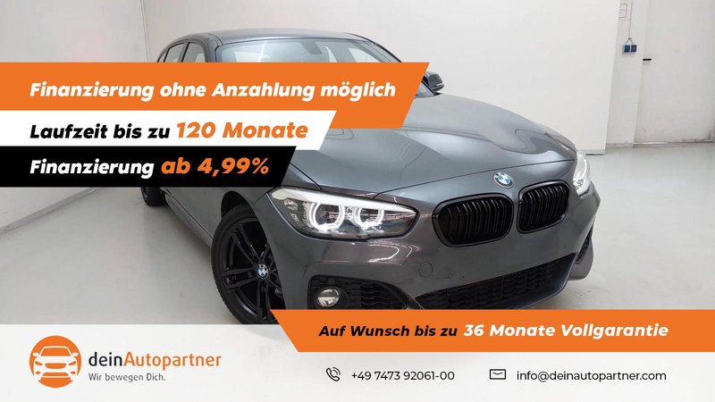 BMW 118 i Edition M Sport Shadow NAVI/LED/LEDER/PDC/SHZ