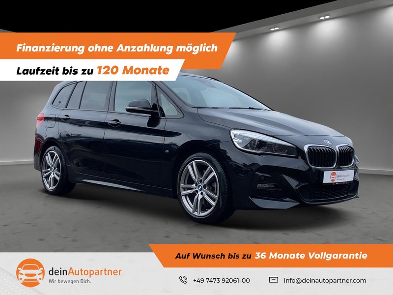 BMW 218i GT M Sport 7 Sitze Leder Navi AHK 49.800€