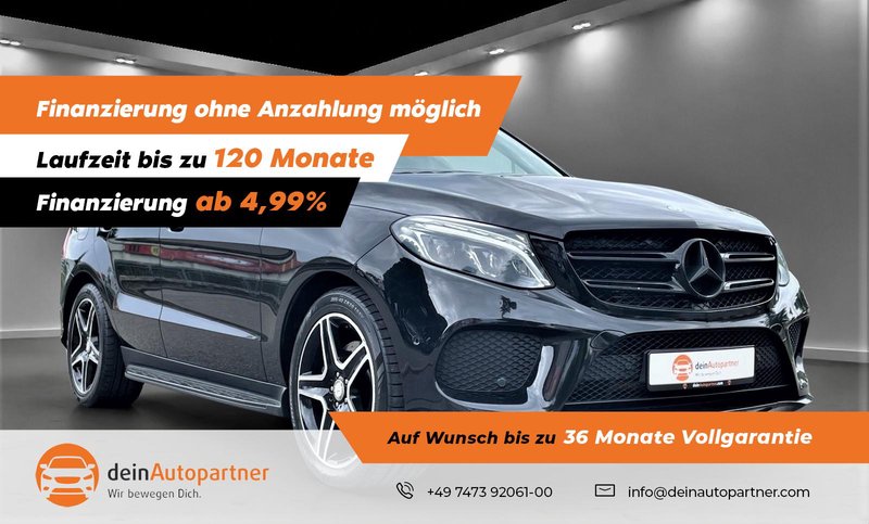 Mercedes-Benz GLE 350 d 4Matic AMG AHK Panodach Leder Navi