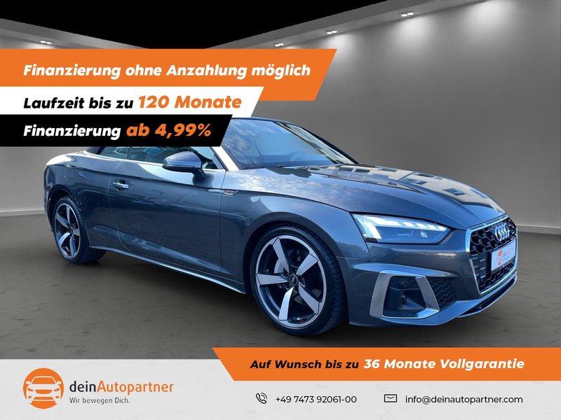 Audi A5 Cabriolet 40 TFSI S line LED/ACC/NAVI MMI Plus