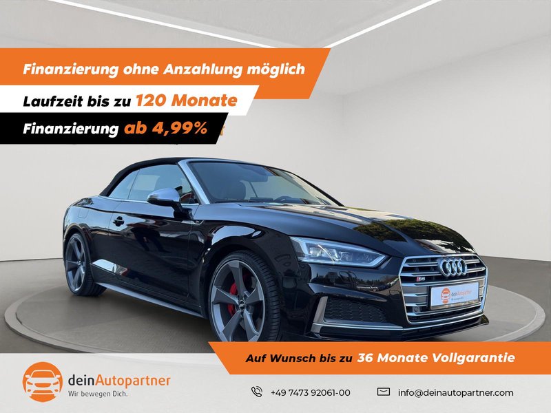 Audi S5 Cabriolet 3.0 TFSI quattro /LED/LEDER/HUD/RFK/VIRTUAL COCKPIT