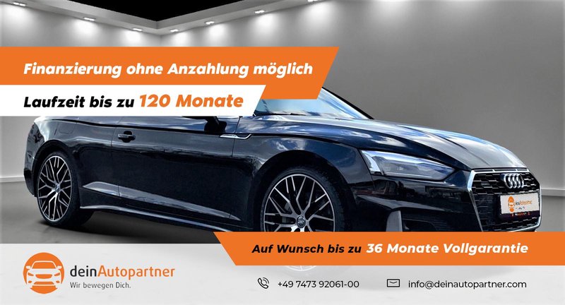 Audi A5 Cabriolet 45 TFSI quattro Leder LED MMI pl. Rfk