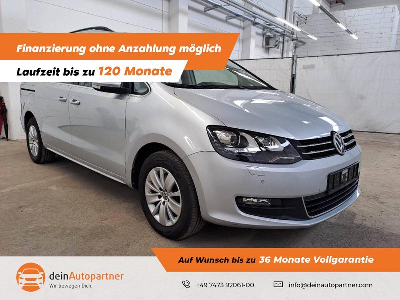 Volkswagen Sharan Comfl. 7 Si AHK Navi RFK Pano D. Xenon