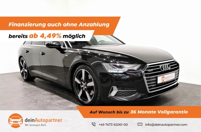 Audi A6 50 TDI Avant S Line Pl. HuD AHK Leder MMI Pl.