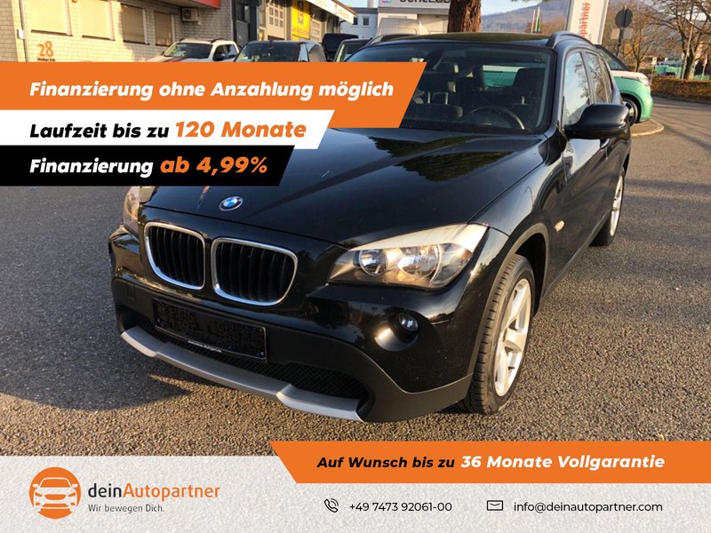 BMW X1 xDrive 18d AHK 8 Fach Bereift TÜV 1 Hand