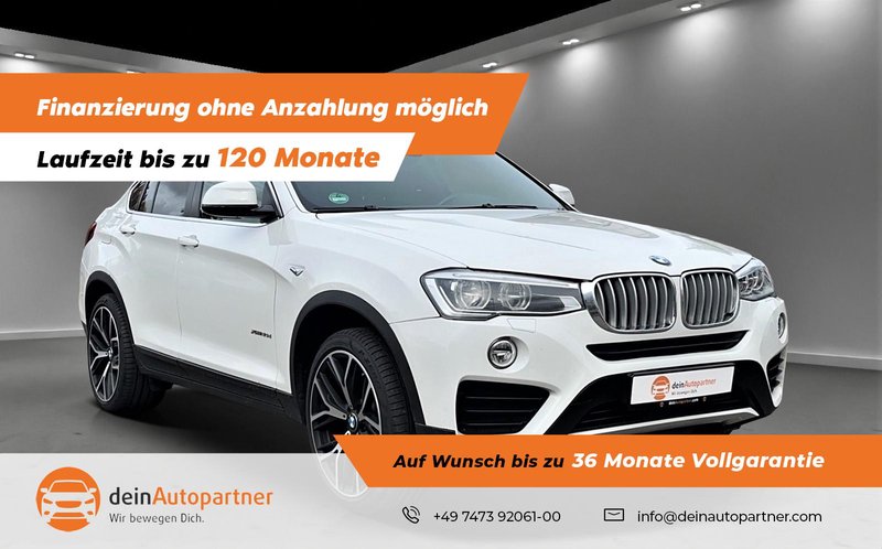 BMW X4 xDrive30d Advantage NAVI LEDER HUD PANO AHK