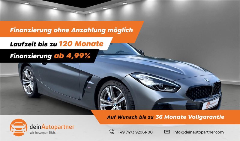 BMW Z4 sDrive30i M Sport FROZEN Leder Navi LED Dr.Ass.