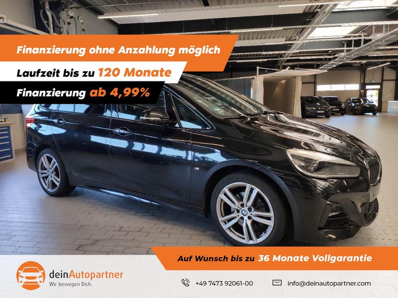 BMW 218i GT M Sport 7 Sitzer Leder Navi AHK Busin.Pak.