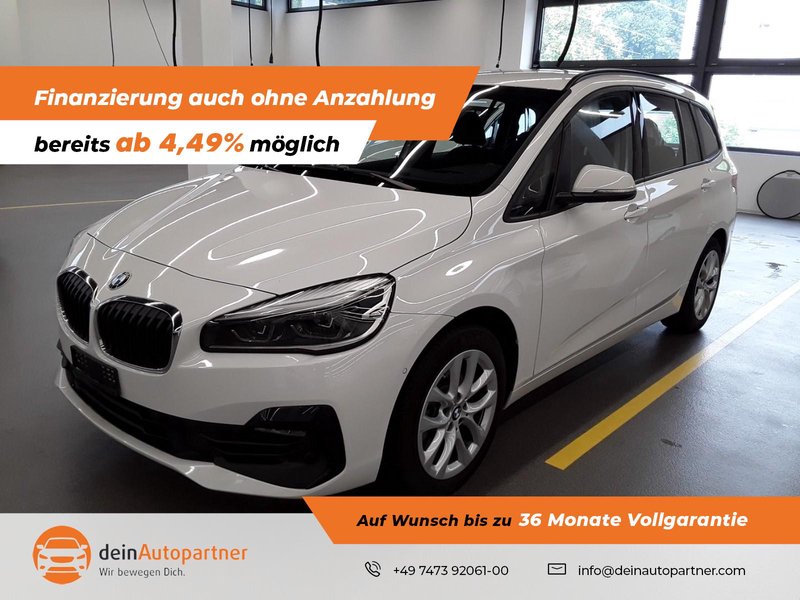 BMW 218d xDrive GT 7 Sitze LED Navi Dr.Ass. Rfk DAB