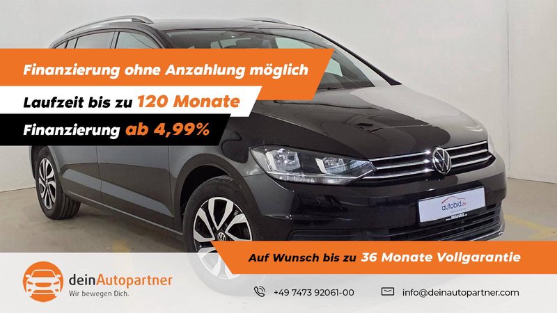 Volkswagen Touran 2,0 TDI 7 Sitze/ AHK/ACC/NAVI