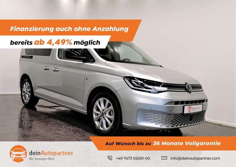 Volkswagen Caddy 2.0 TDI Life AHK PDC LED WinterPak.