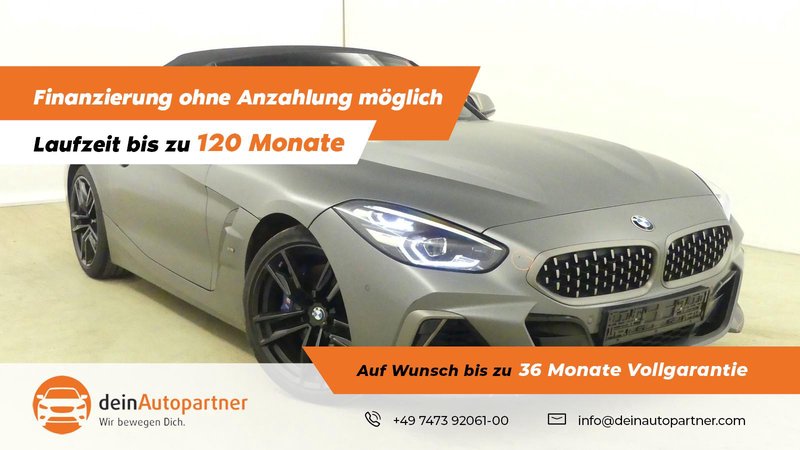 BMW Z4 M Sport Matt Grau LED Navi RFK HUD H/K