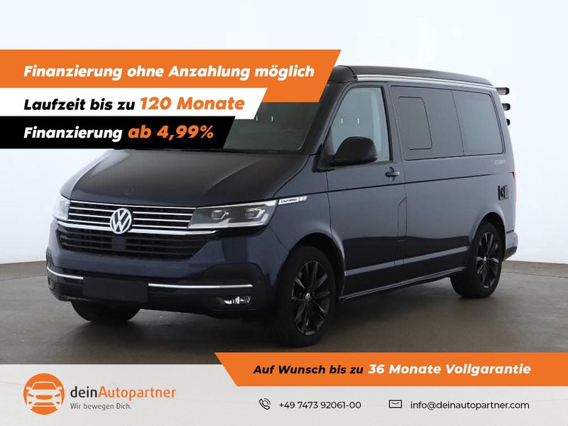 Volkswagen T6.1 California California Ocean /AHK/ACC/STANDHEIZUNG/LED/LEDER