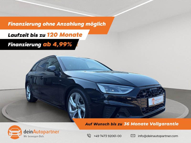 Audi A4 Avant 40 TDI quattro S line /LED/SIDE/LANE/KEYLESS