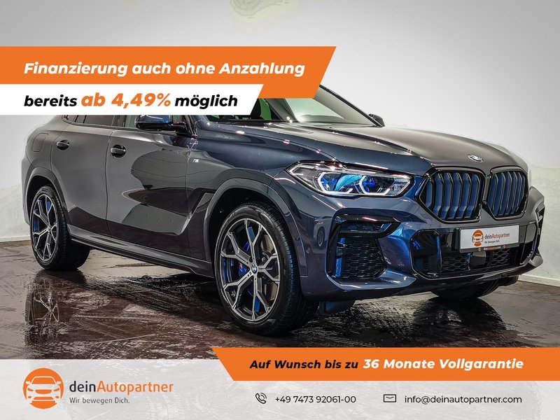 BMW X6 xDrive30d M Sport Leder StandHzg AHK Laser HuD