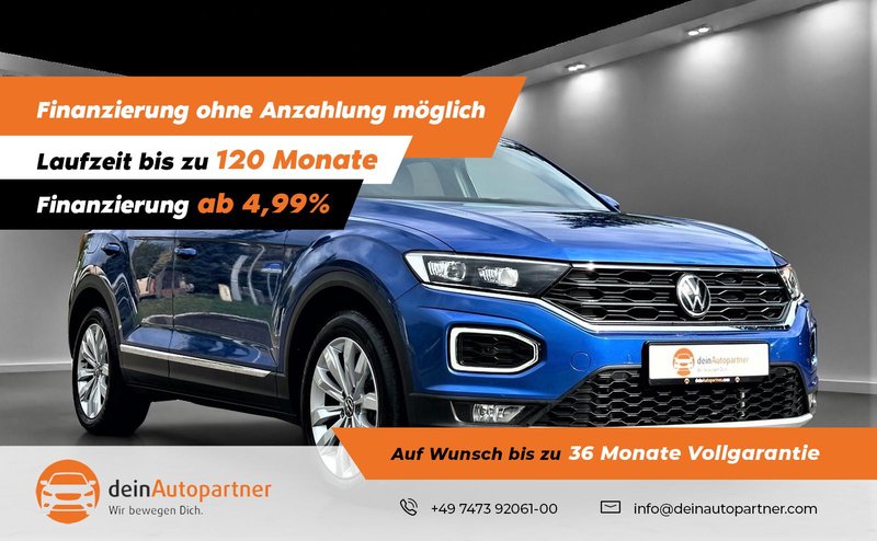 Volkswagen T-Roc 2,0 TSI Sport 4Motion LED Navi RFK