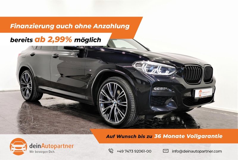 BMW X4 xDrive30d M Sport Leder Pano HuD AHK StandHzg